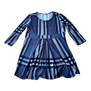 My Bump Luke 2:40 Stylish Plaid Maternity Top Size Small
